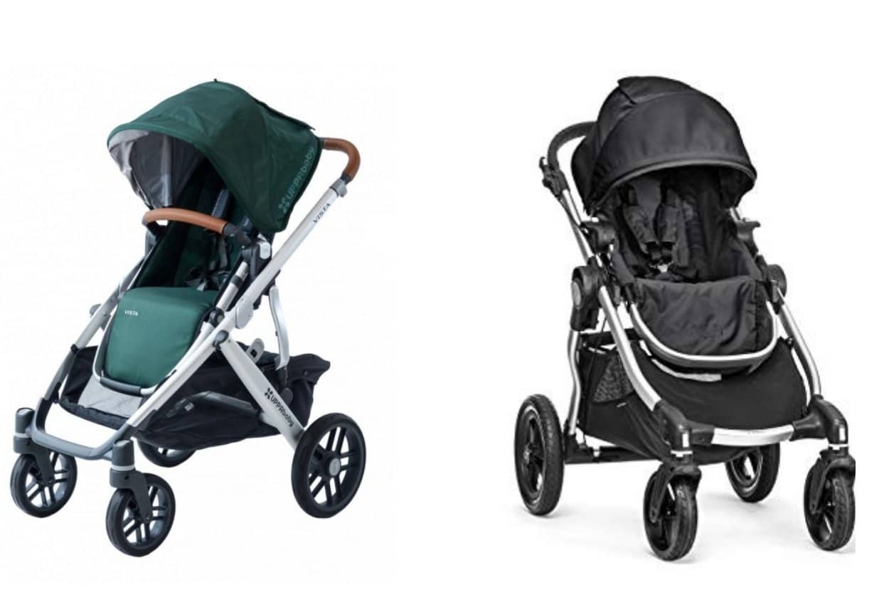 uppababy vista different positions