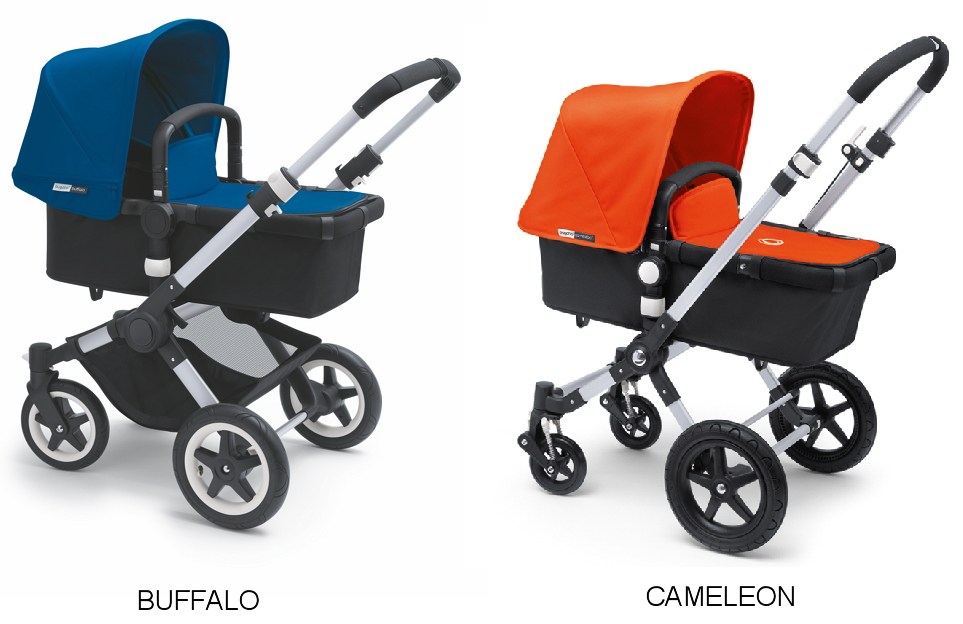 Bugaboo Buffalo vs. Cameleon strollers